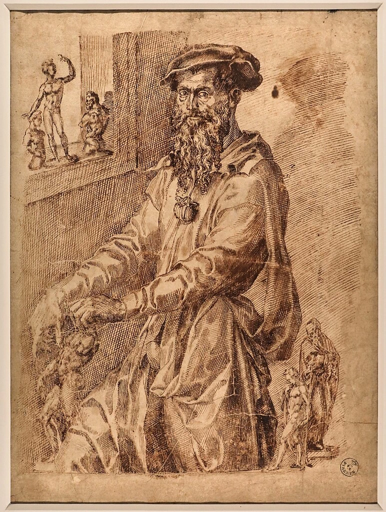 Autoritratto - Gabinetto dei Disegni e delle Stampe degli Uffizi, attribuito
